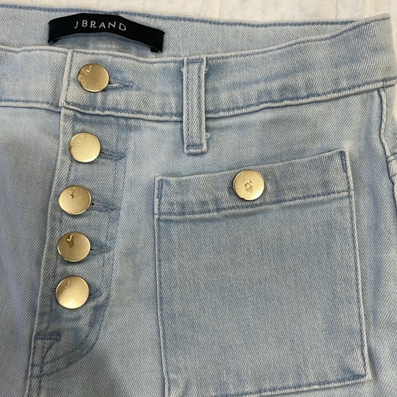 J Brand cropped wide-leg sailor jean - Picture 4 of 5